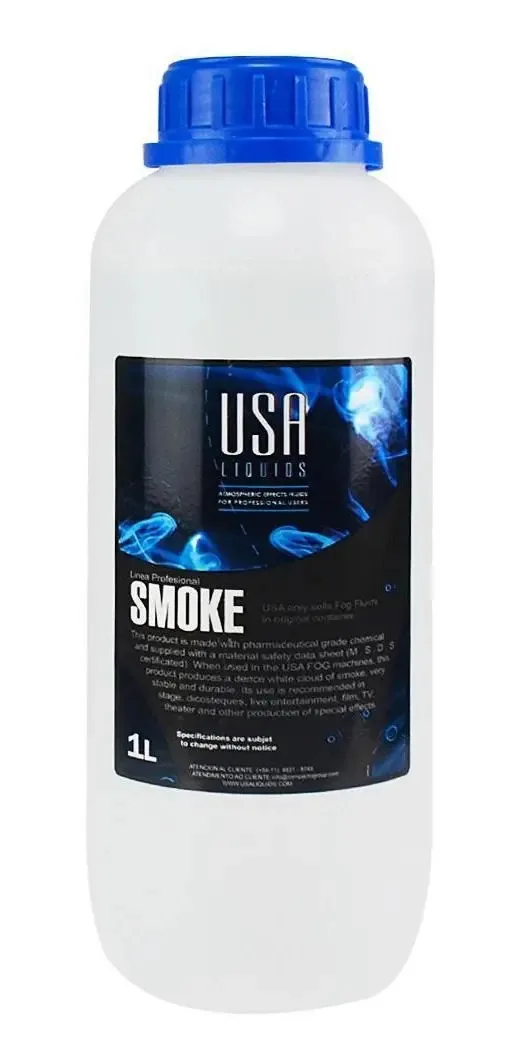 Fluido Máquina De Fumaça Pro 1l Usa Liquids Usapro1