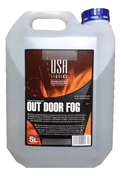 Usa Liquids Out Door Fog Líquido de fumaça ao ar livre de 5 litros