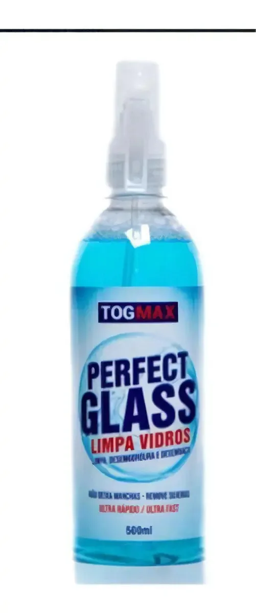 Limpa Vidros E Superficies Transparentes Spray 500ml Togmax
