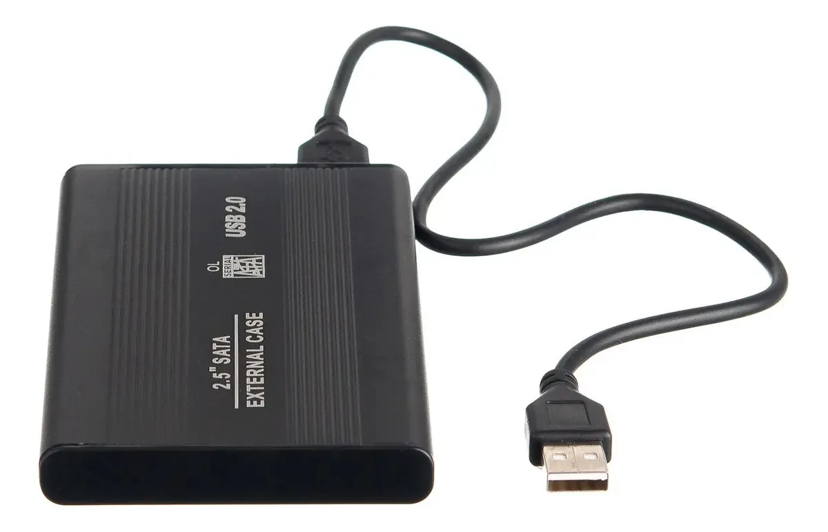 HD Externo Intek 160GB Portátil USB 2.0 Preto Compacto