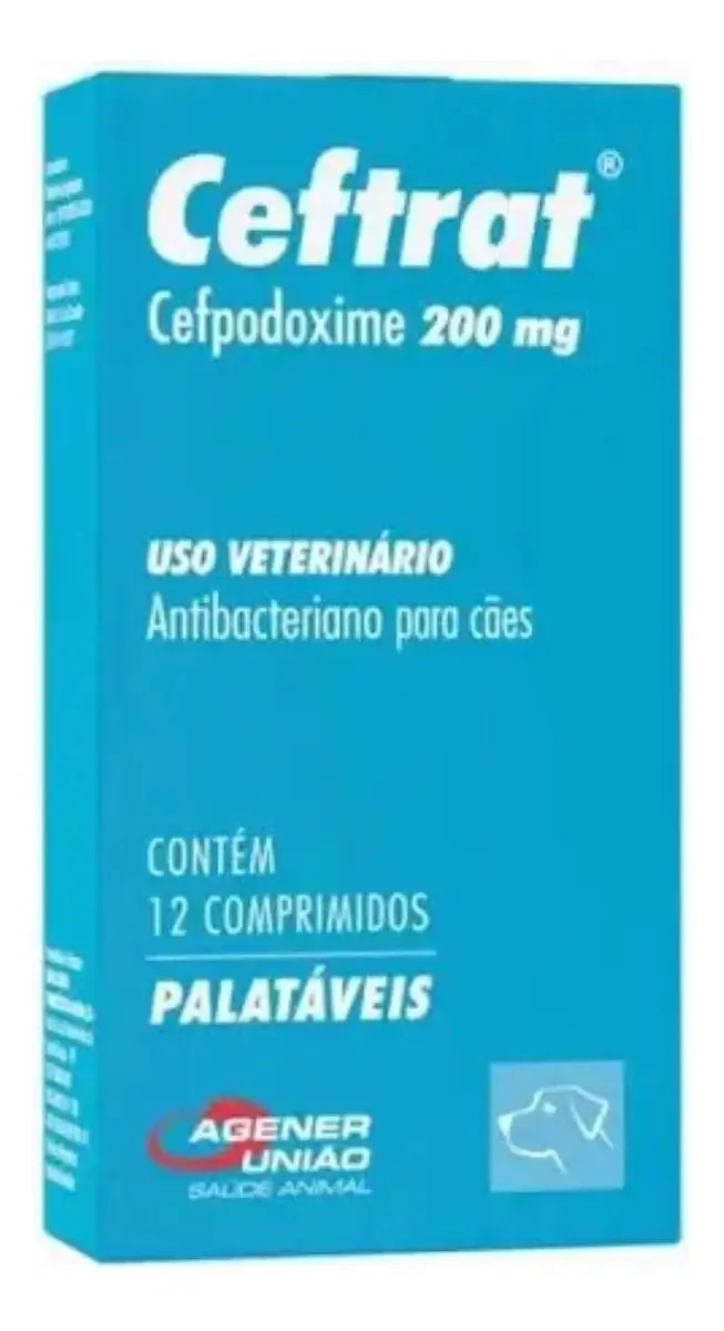 Ceftrat 200mg 12 Comprimidos