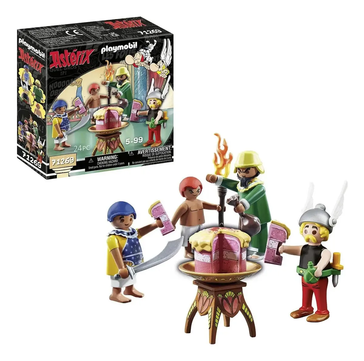 Bolo envenenado Asterix da Playmobil Amonbofis 71269