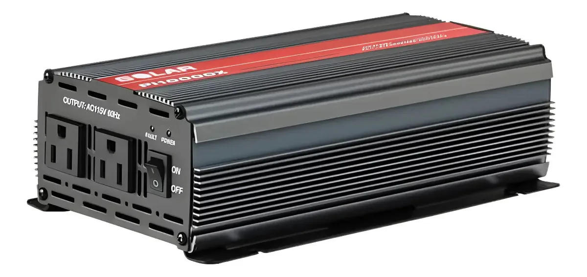 Inversor de energia solar automotivo com saída dupla