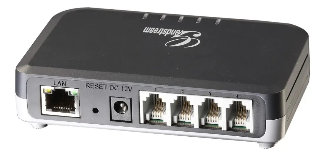 Grandstream Networks Ht704 Equipamento de Troca de Telefone, Preto