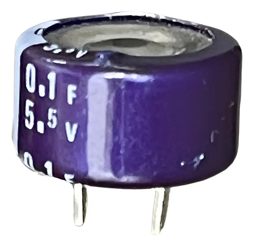 Capacitor Super Cap 0,1f 5,5v 13x7mm