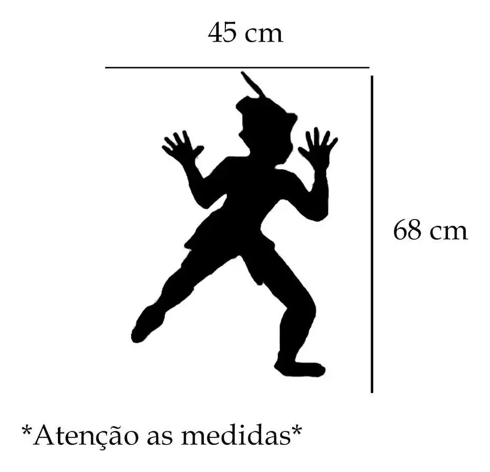 Adesivo De Porta Peter Pan Mod01