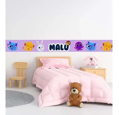 Faixa Decorativa Bolofofos Personalizado