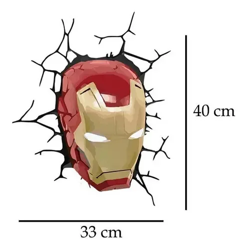 Adesivo De Vaso Sanitário Homem De Ferro