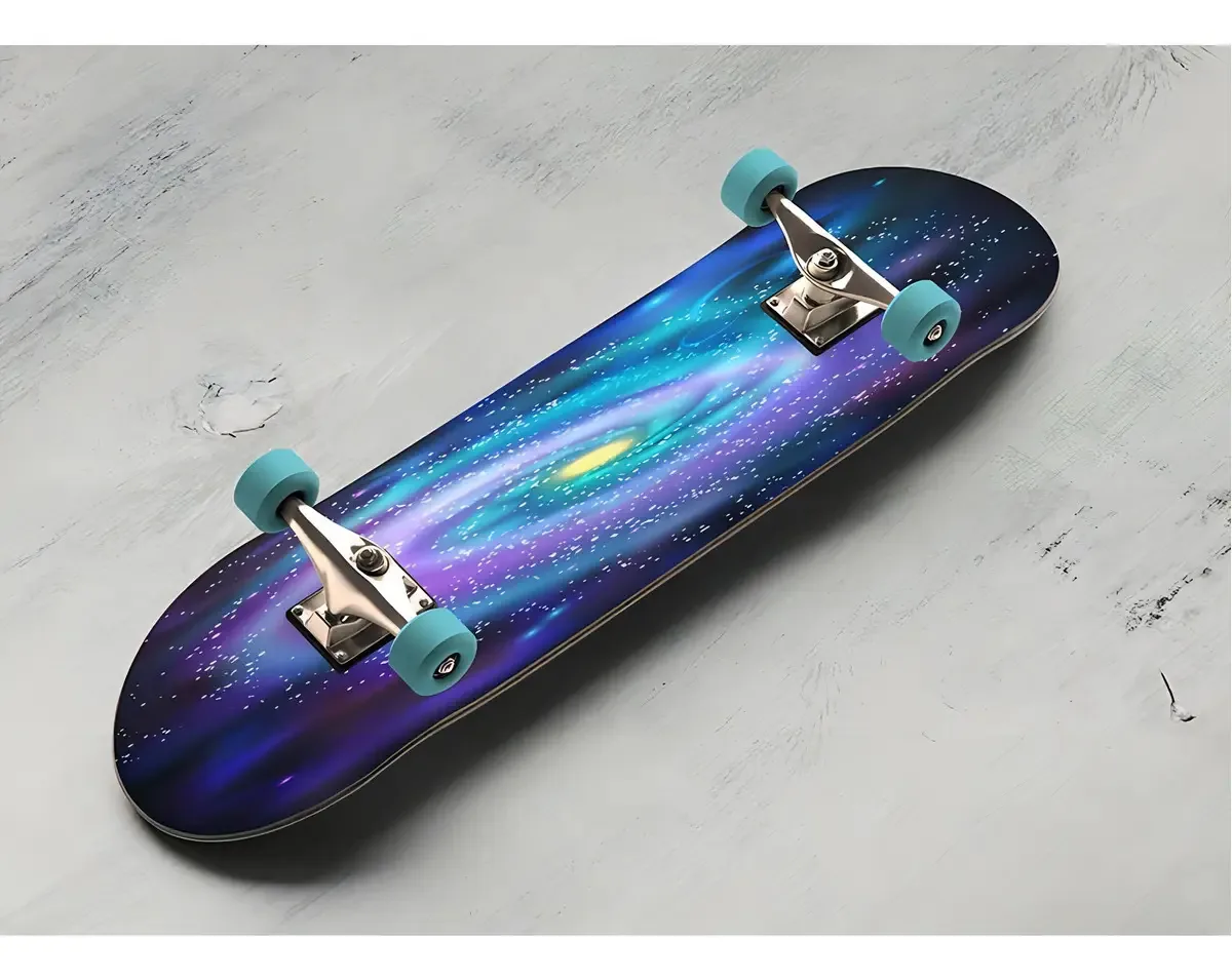 Adesivo De Skate Galáxia