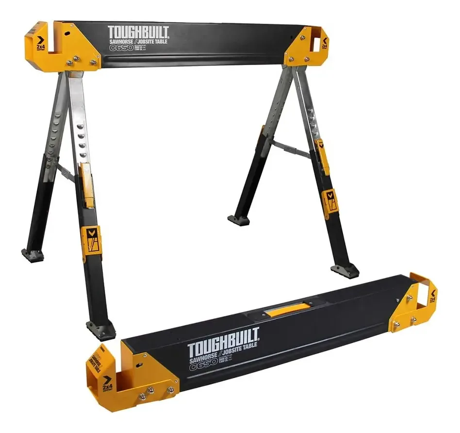 Kit 2 Cavaletes Toughbuilt C650 1179 kg