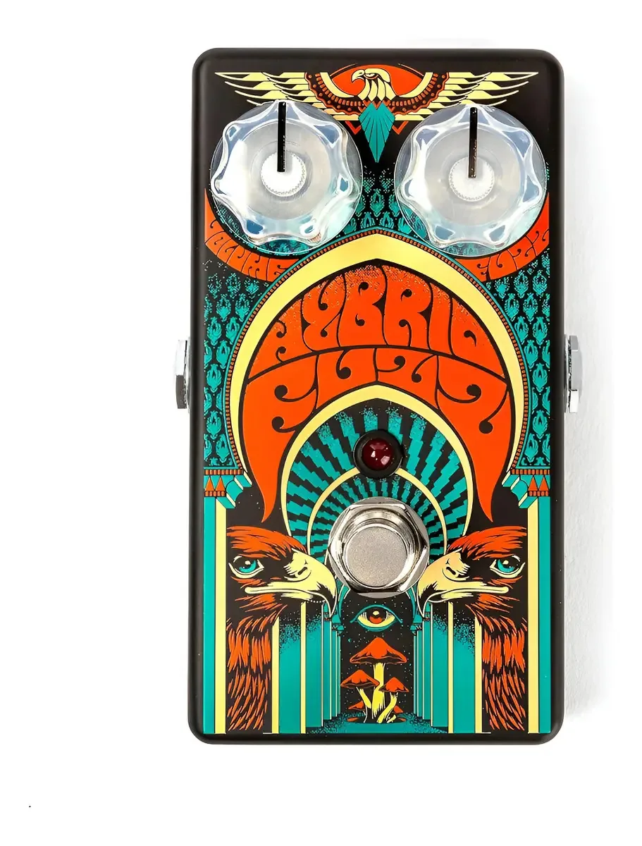Pedal Fuzz híbrido com silício e germânio