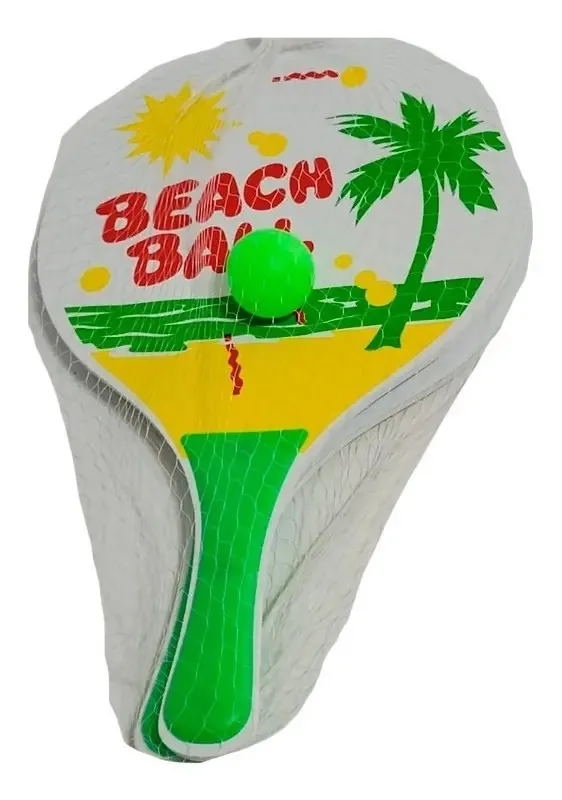 Raquetes de Praia - Bola de Praia - Vamos Jogar