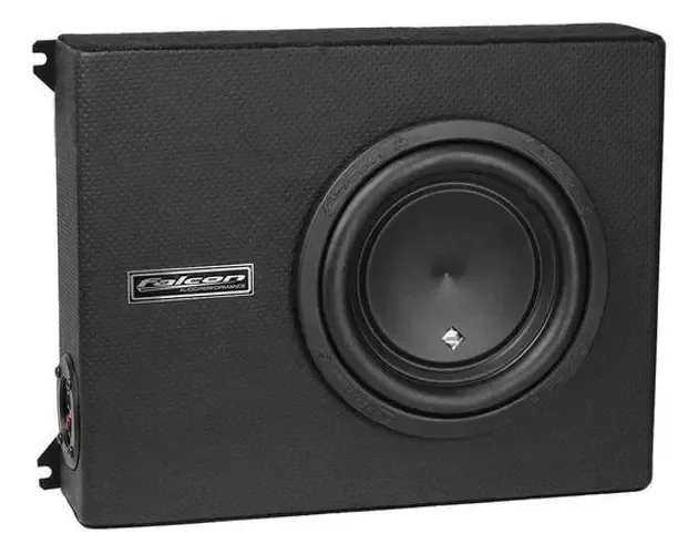 Caixa Amplificada Falcon Xs400.3slv 8 400w Rms Slim