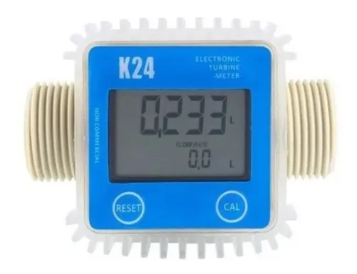 Medidor Digital K24 Fluxo De Água-óleo-diesel-gasolina