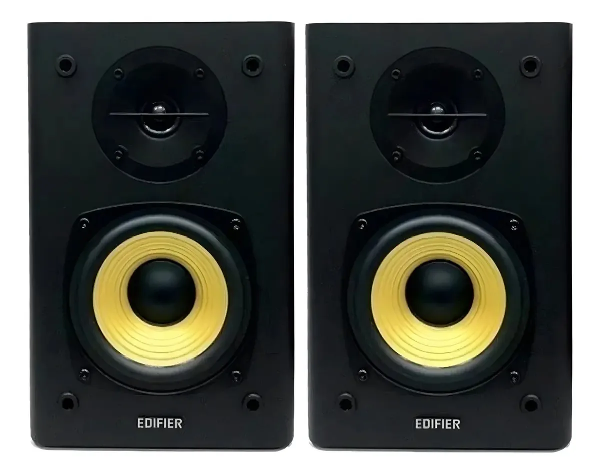 Monitores de estúdio Edifier MONITOR DE ÁUDIO HOME STUDIO R1000T4 24W preto