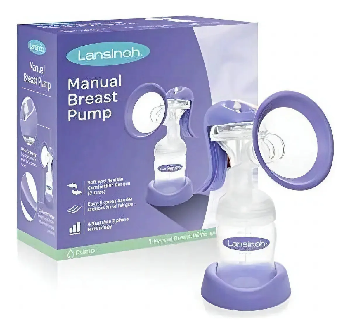 Bomba de mama manual - Lansinoh