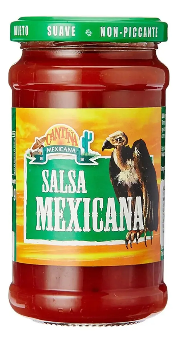 Molho Salsa Mexicana Cantina Mexicana 220g