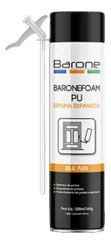 Espuma Pu Expansiva 500ml/340g Poliuretano Expansível