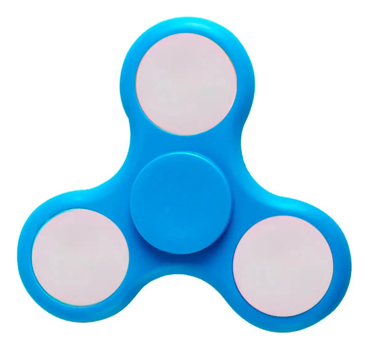 Brinquedos Fidget Spinner Antistress Classic Designs Cor Azul