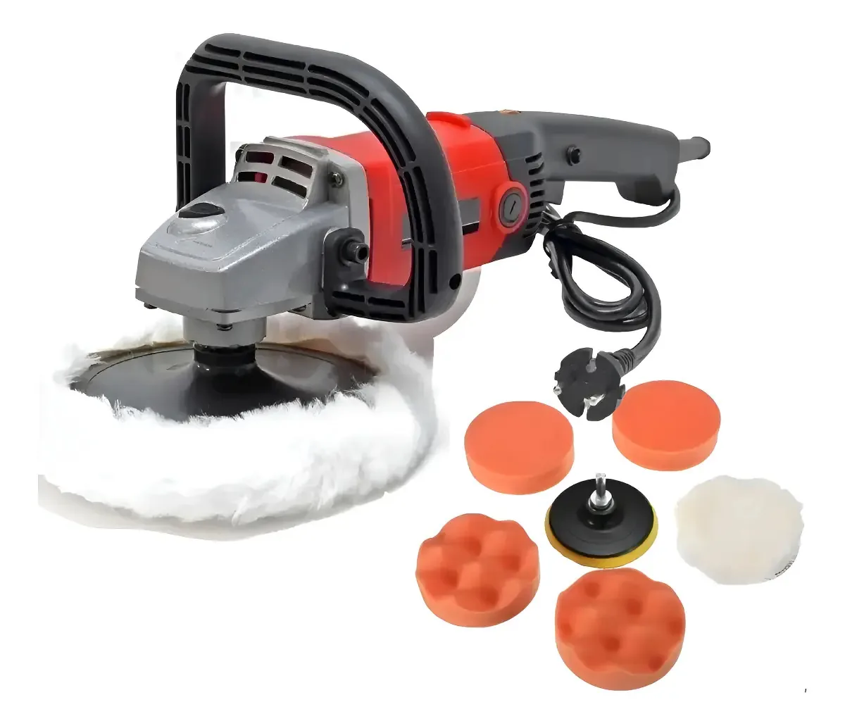 Poderoso polidor automático profissional, moedor de 1400w 3600rpm