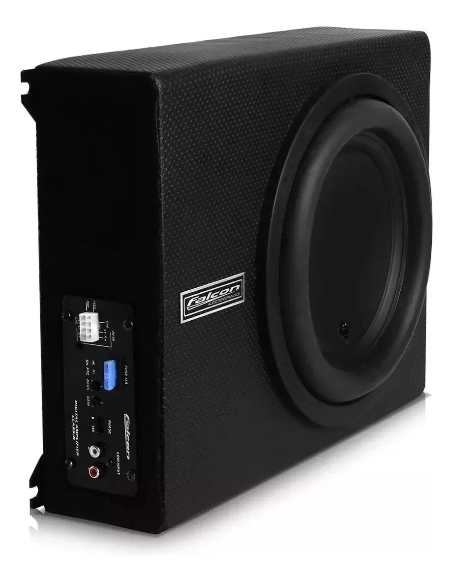 Caixa Amplificada Falcon Xs200 Slim 12'' 200w Rms
