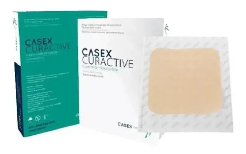 Curativo Hidrocoloide 20x20 Caixa 10 Unidades - Casex
