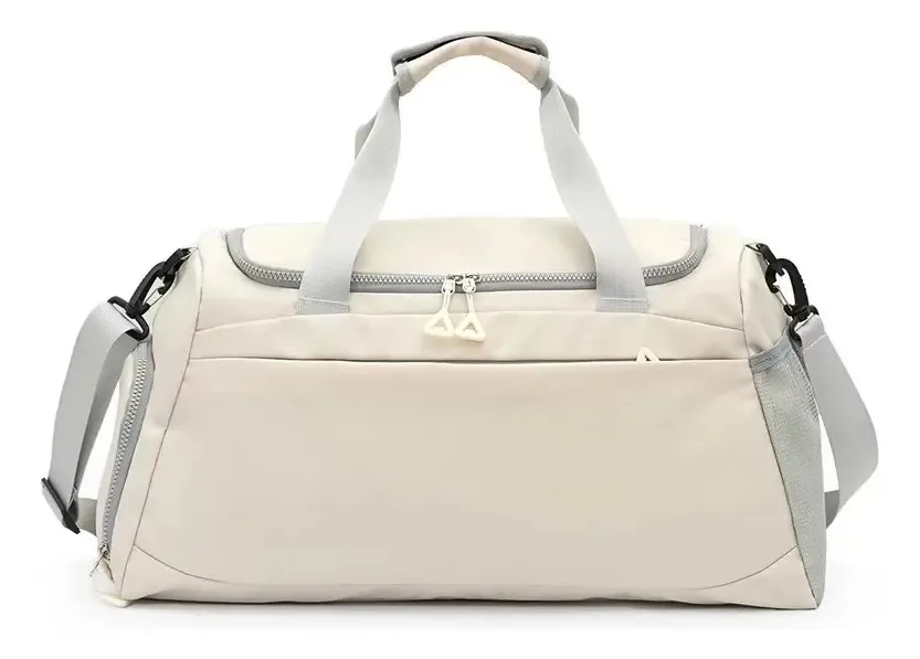 Malas esportivas, mochila de ginástica, bolsa de viagem, bagagem branca