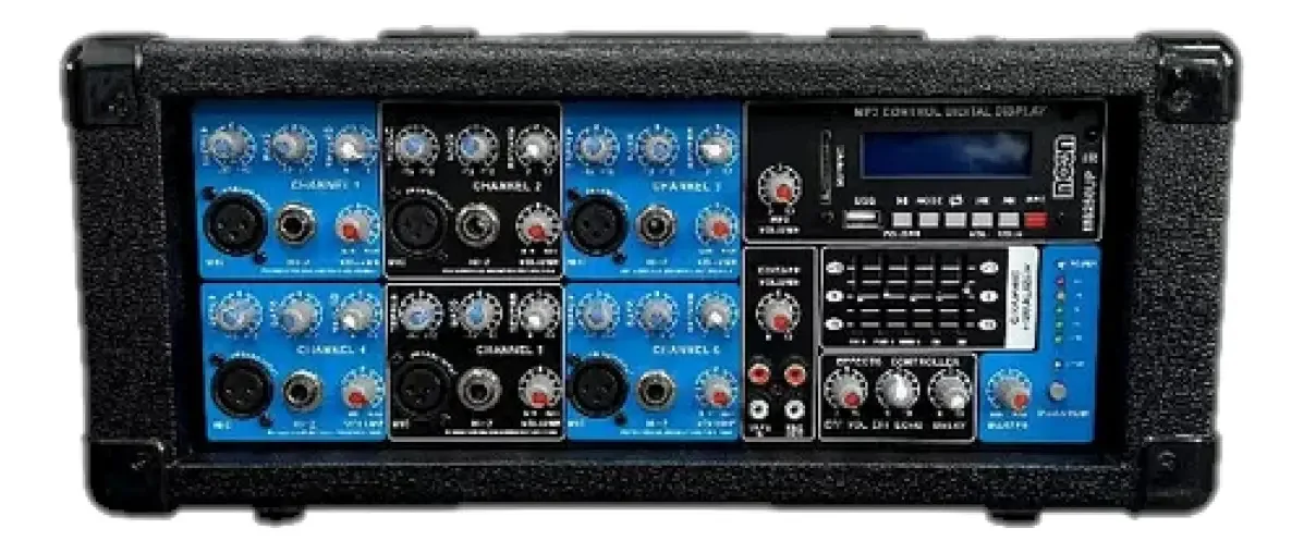 Console de som Moon M6250up Mixer 250w Usb Fx Mp3