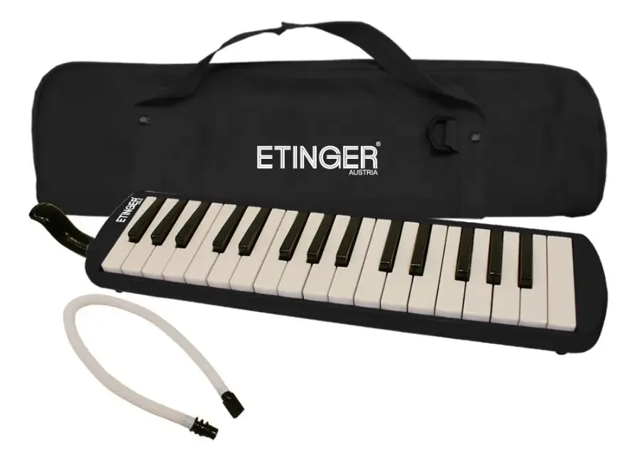 Melódica 32 Notes Black com estojo Etinger