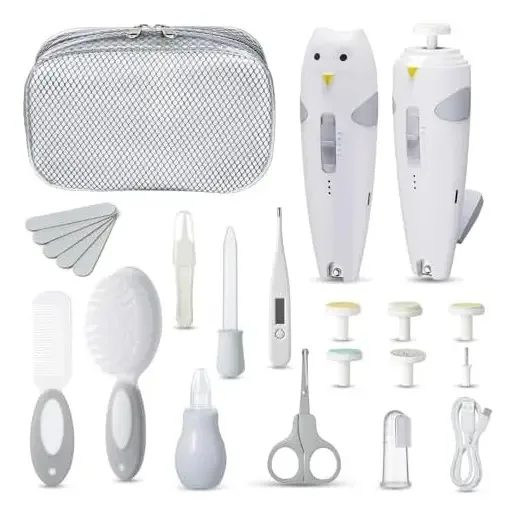 Lictin Kit de Cuidado de Saúde e Higiene do Bebê, Conjunto Elé
