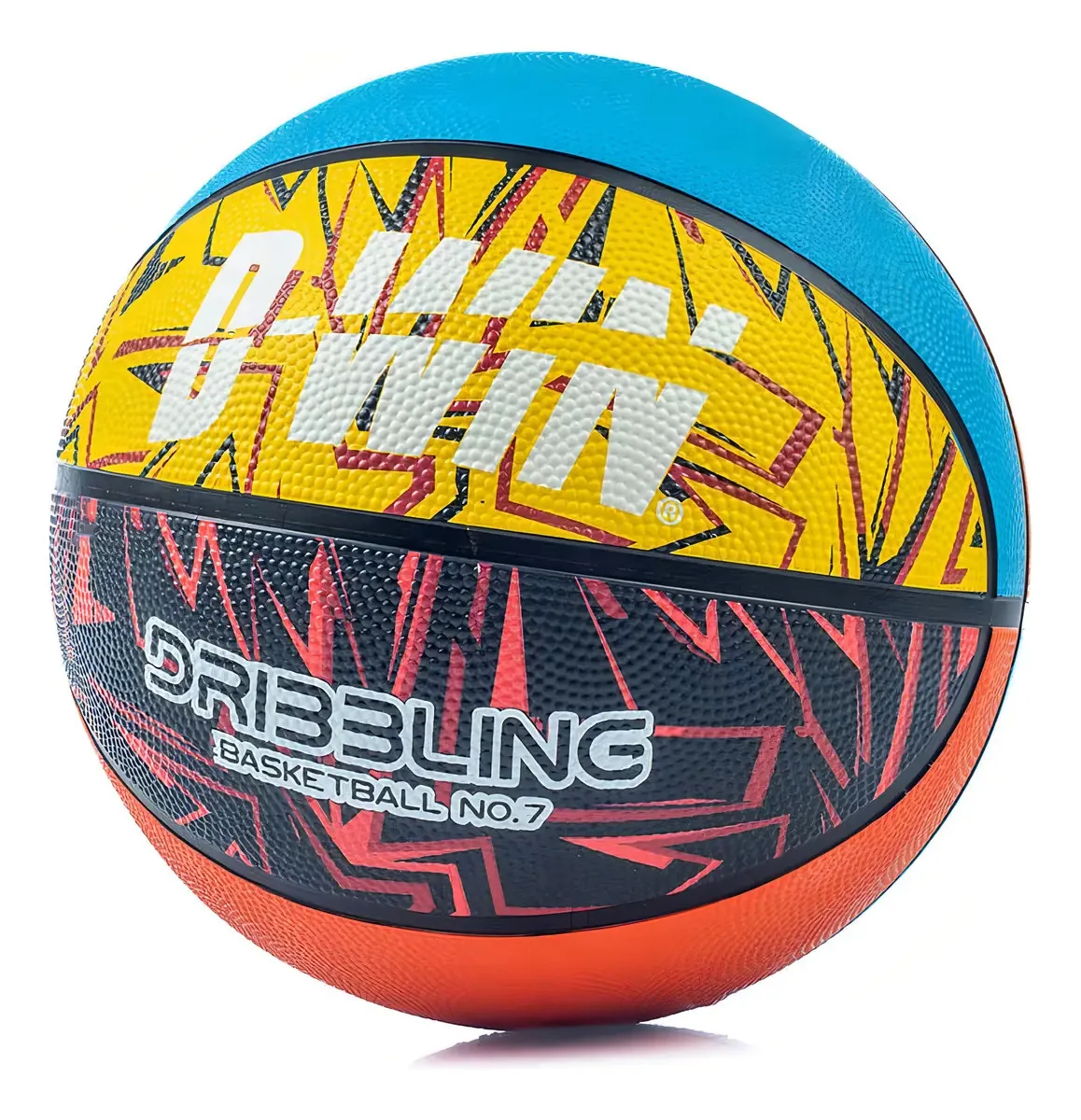 Bola multicolorida nº 7 de basquete