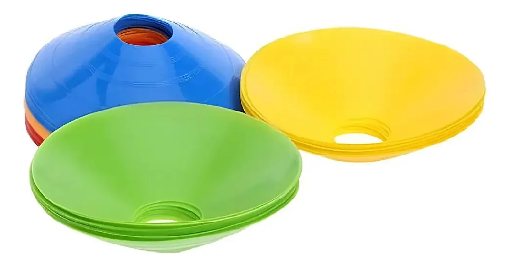 Ak Sport 20 Un. Cones esportivos - cores multicoloridas