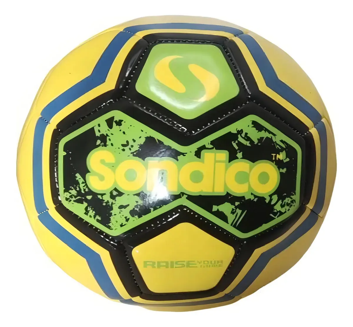 Bola de futebol amarela
