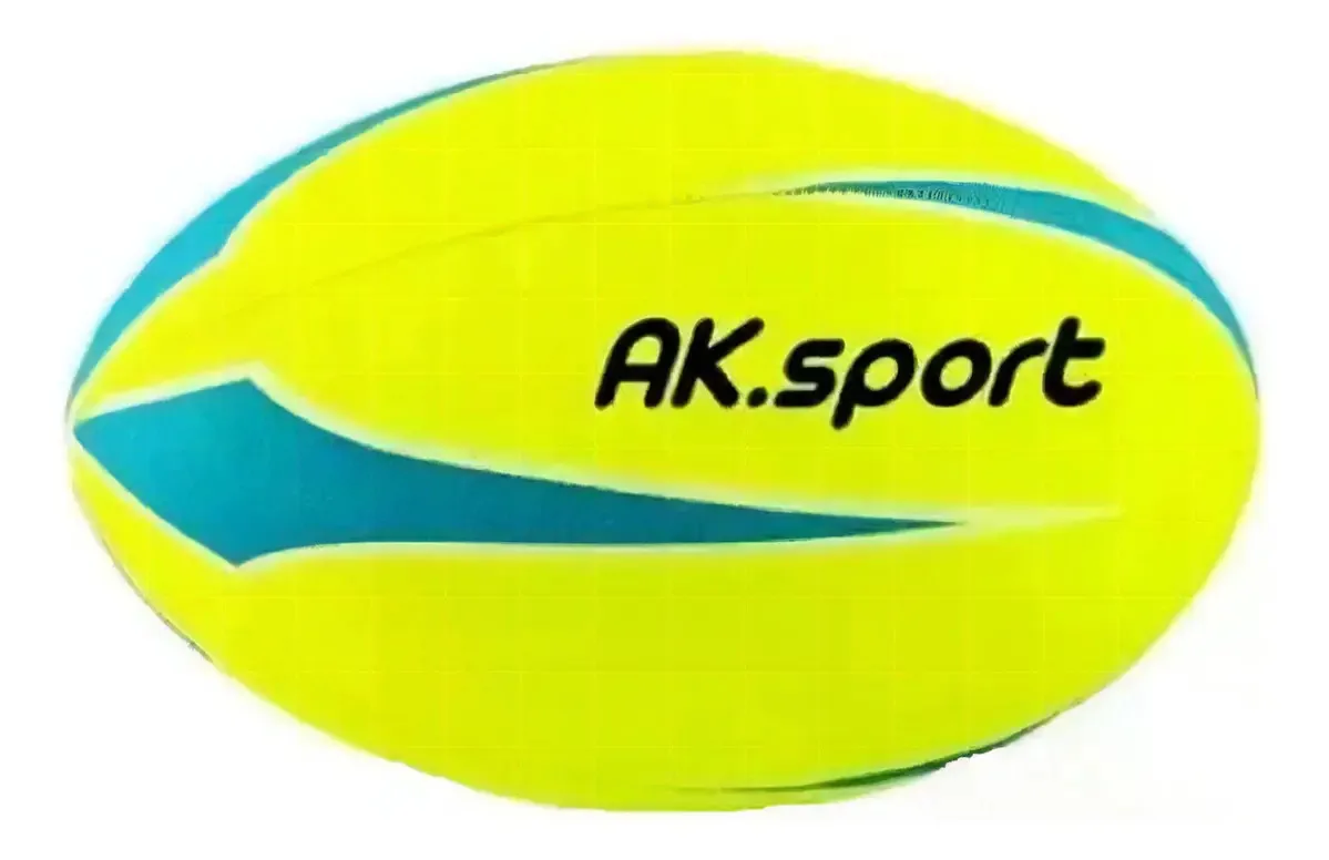 Bola de rúgbi número 5 verde Ak Sport