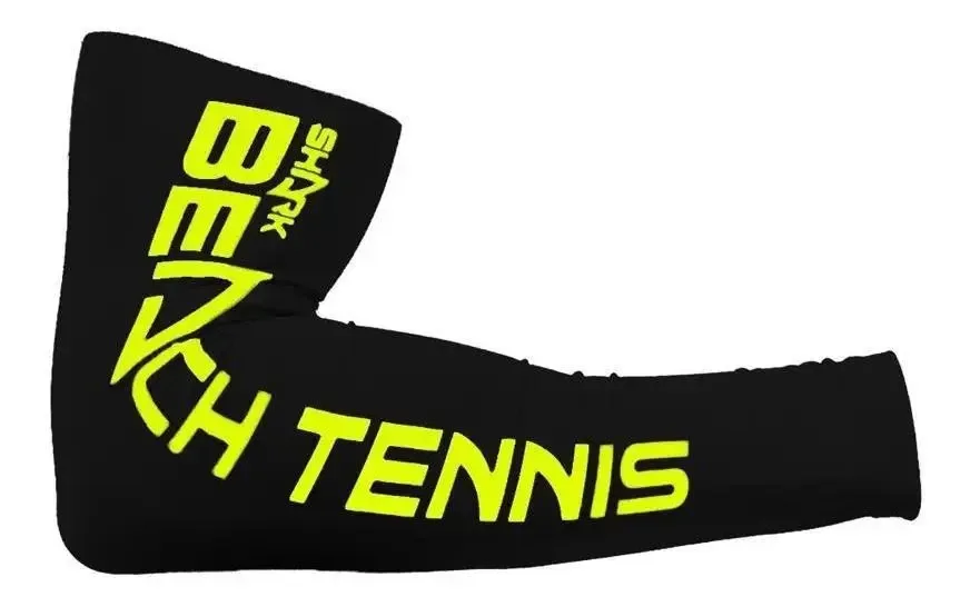 Manguito Fun Individual Shark Alta Compressão Cor Preto Tamanho G