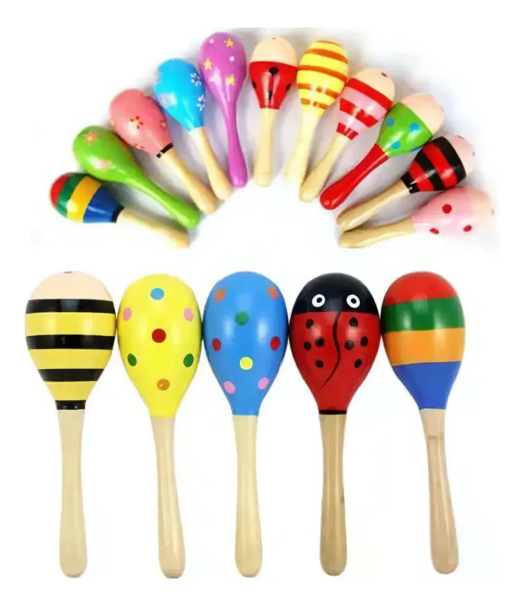 Par de maracas para crianças