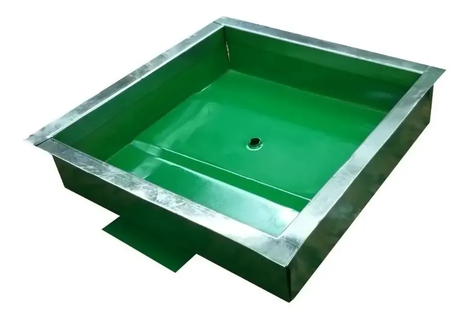 Tampa de câmara séptica de 20x20 cm feita de chapa metálica Vml e aço inoxidável