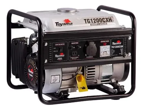 Gerador De Energia À Gasolina 1,1kva 220v Tg1200cxh Toyama