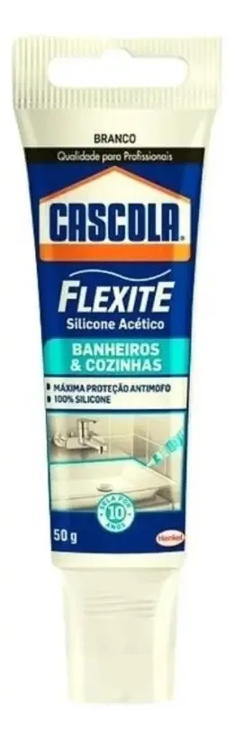 Silicone Flexite Banheiros E Cozinhas Acético 50g Henkel