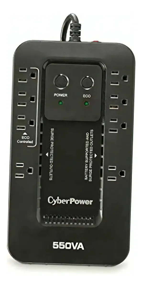 Cyberpower EC550g Ecologic 550VA/330 watts com eficiência energética