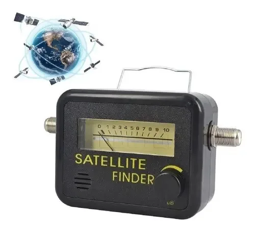 Localizador De Satélite Analógico Digital Finder Parabolica 12