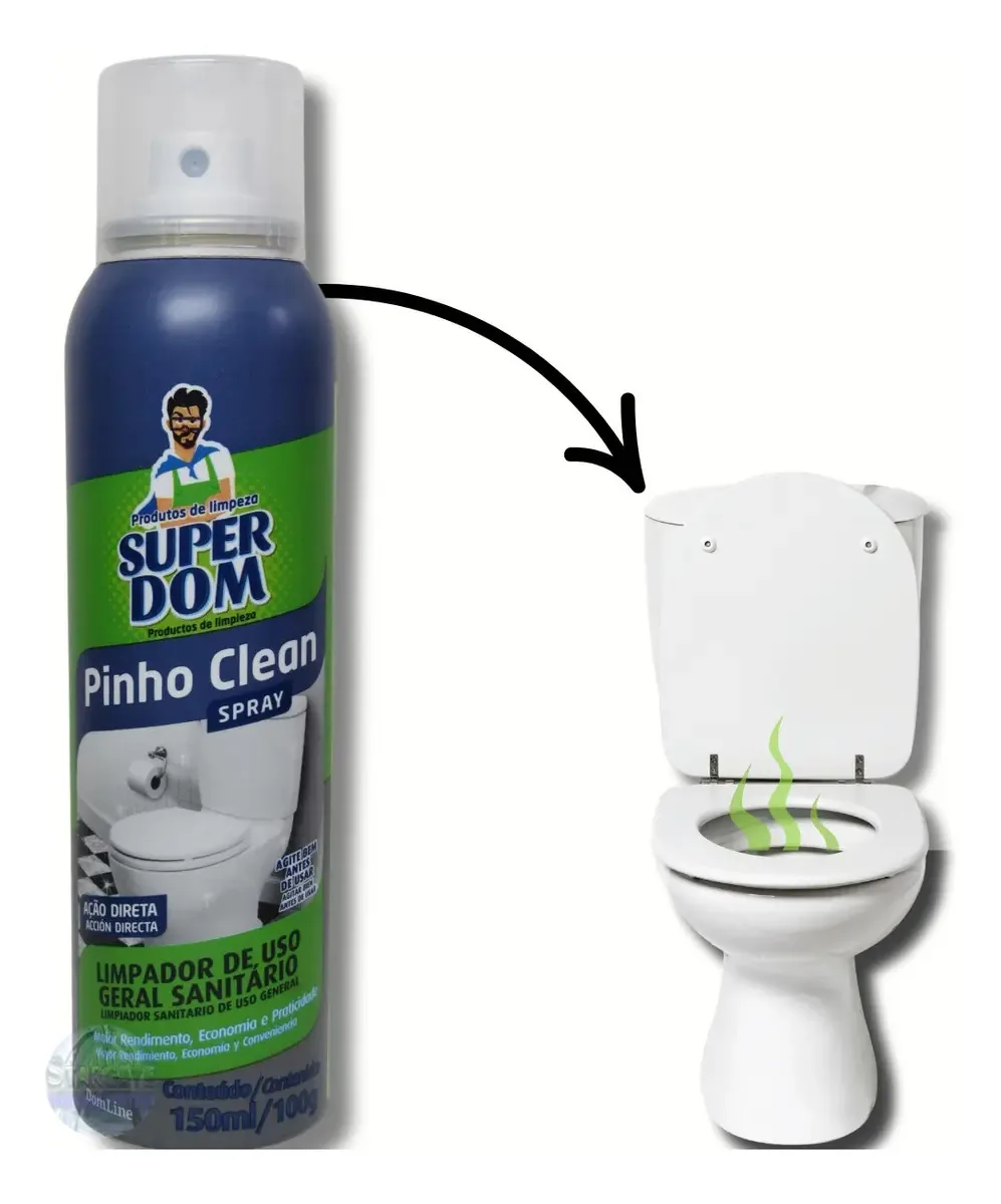 Pinho Clean Super Dom Desinfetante 150ml
