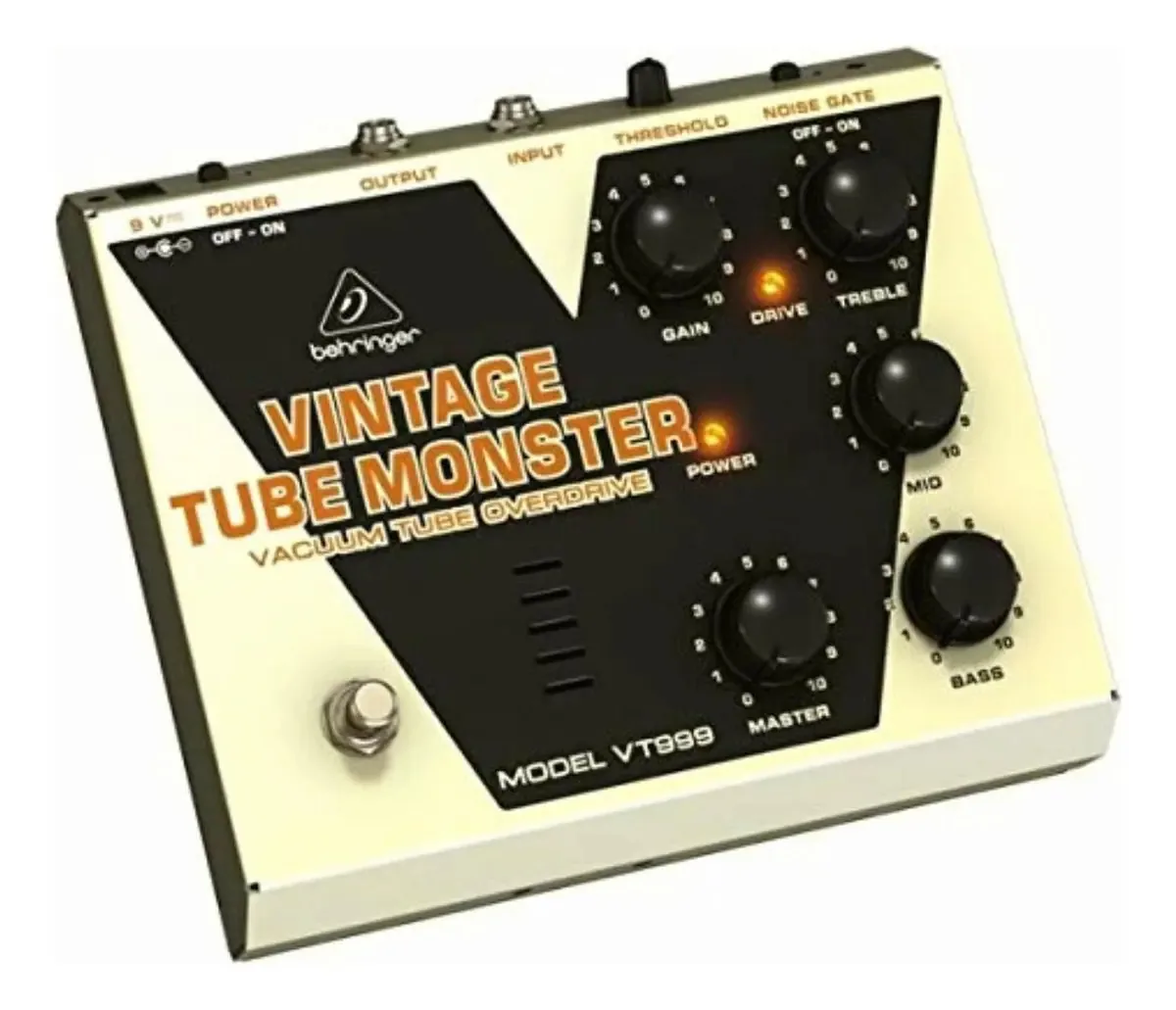 Pedal de efeitos Behringer Classic Tube Monster Vt999 para