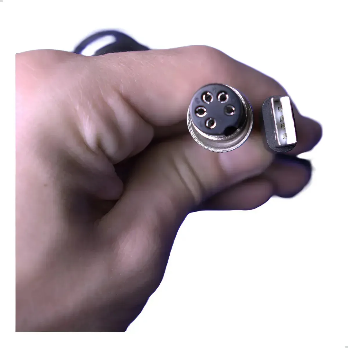 Cabo Usb Dados E Alimentação Balança Balmak Bck-30