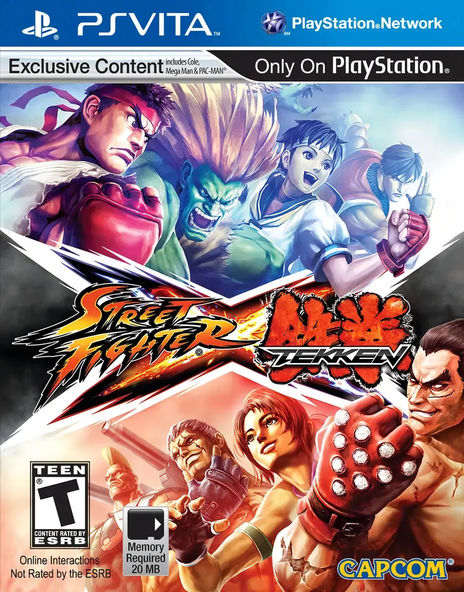 Street Fighter X Tekken para PlayStation Vita - Edição Padrão