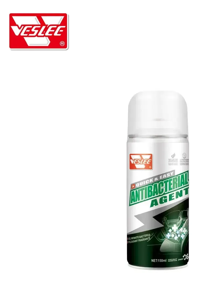 Aditivo de limpeza de ar condicionado e ventilação com agente antibacteriano Veslee 150ml