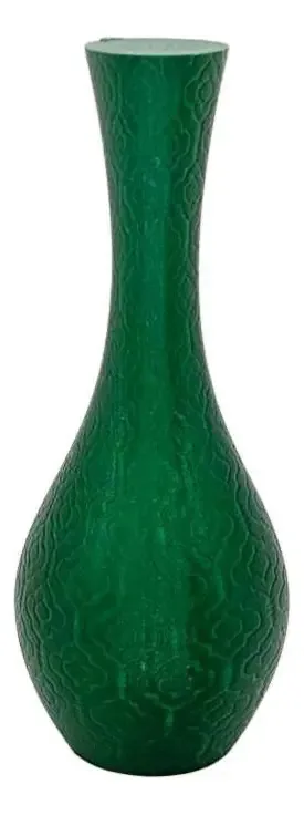 Vaso Decorativo Renda Bugingaria Verde Escuro