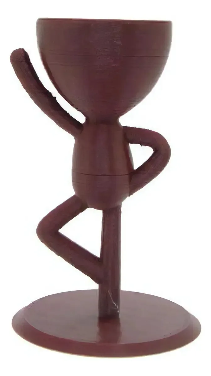 Vaso Decorativo Bob Dançarino I Bordô Bugingaria