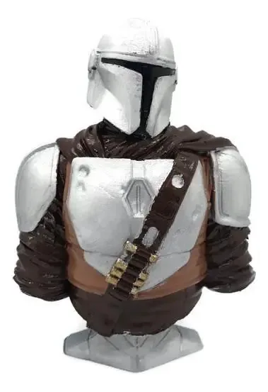Objeto Decorativo Bugingaria Mandaloriano Busto