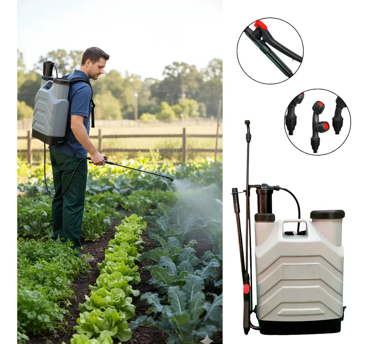 Pulverizador 20 Litros Costal Pulverização Agrícula